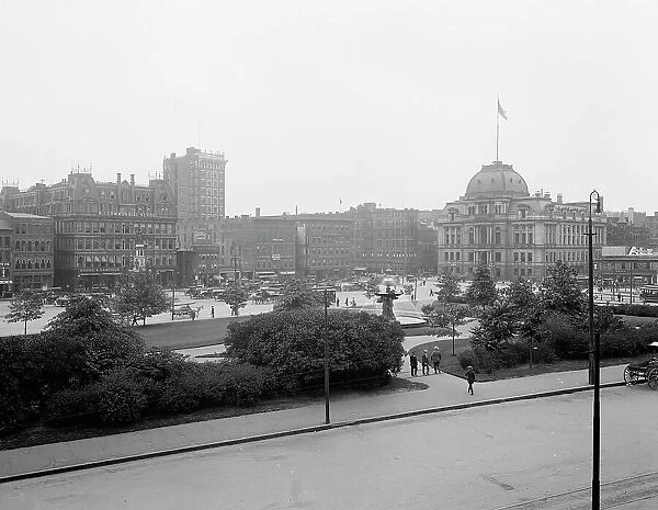 Exchange Place, Providence, R.I. c.between 1910 and 1920. Creator: Unknown
