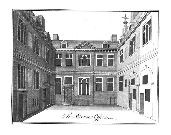 The Excise Office., c1756. Artist: Benjamin Cole