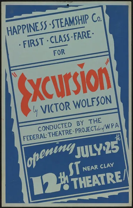 Framed Print : Excursion, [193-]. Creator: Unknown