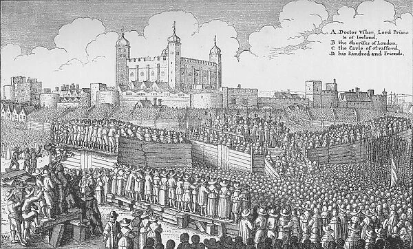 The execution of the Earl of Strafford on Tower Hill, London, 12 May 1641 (1903)