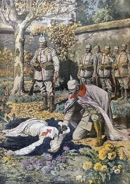 The Execution of Edith Cavell from Petit Journal, pub