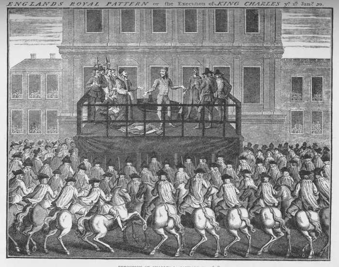 Framed Print : The execution of King Charles I, 30 January 1649, c1735 (1903) Framed Print : The execution of King Charles I, 30 January 1649, c1735 (1903)