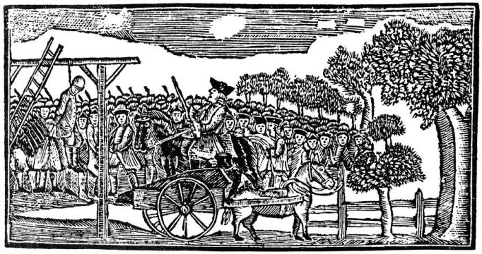 Framed Print : The execution at Lechmere Point, Cambridge, Massachusetts, 18th century (1954) Framed Print : The execution at Lechmere Point, Cambridge, Massachusetts, 18th century (1954)