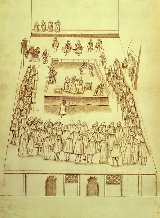 Framed Print : The execution of Mary, Queen of Scots, 1587. Creator: Robert Beale Framed Print : The execution of Mary, Queen of Scots, 1587. Creator: Robert Beale