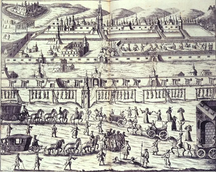 Framed Print : Execution of the Streltsy, 1698, (1700). Creator: Unknown Framed Print : Execution of the Streltsy, 1698, (1700). Creator: Unknown