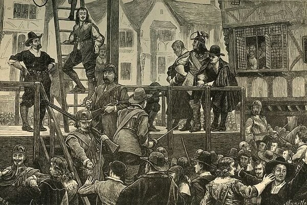 Execution of Tomkins and Challoner, (1897). Creator: Unknown