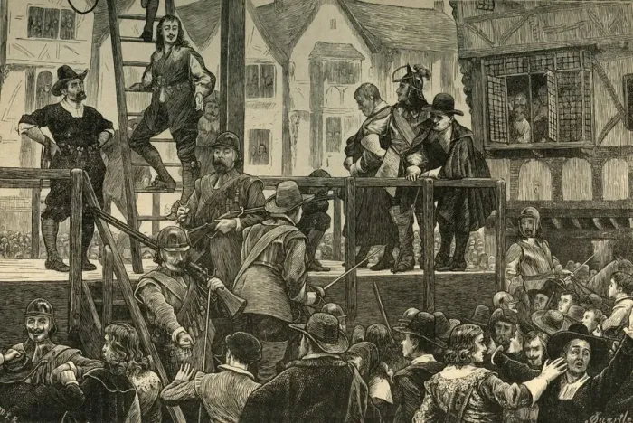Framed Print : Execution of Tomkins and Challoner, (1897). Creator: Unknown Framed Print : Execution of Tomkins and Challoner, (1897). Creator: Unknown