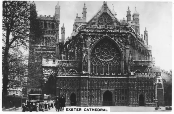 Framed Print : Exeter Cathedral, 1936 Framed Print : Exeter Cathedral, 1936