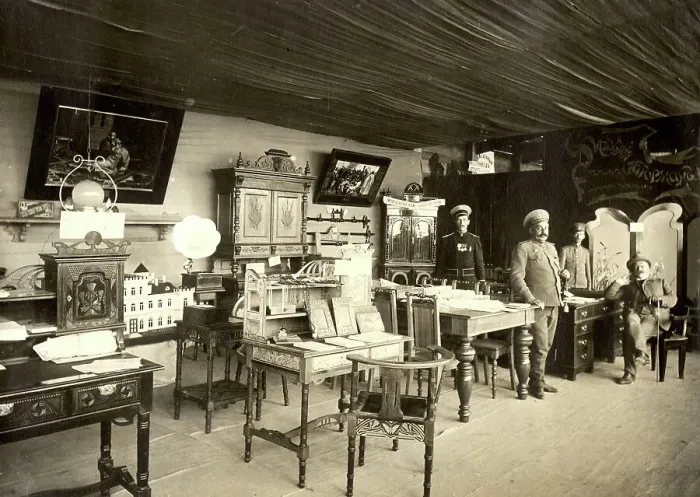 Framed Print : Exhibits of the Tomsk prison, 1911. Creator: A. A. Antonov Framed Print : Exhibits of the Tomsk prison, 1911. Creator: A. A. Antonov