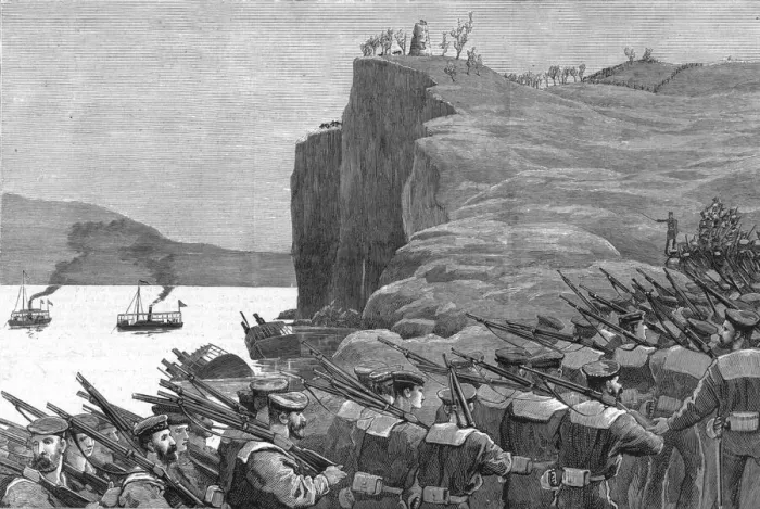 Framed Print : The Expedition to Upper Burma, 1886. Creator: Unknown Framed Print : The Expedition to Upper Burma, 1886. Creator: Unknown