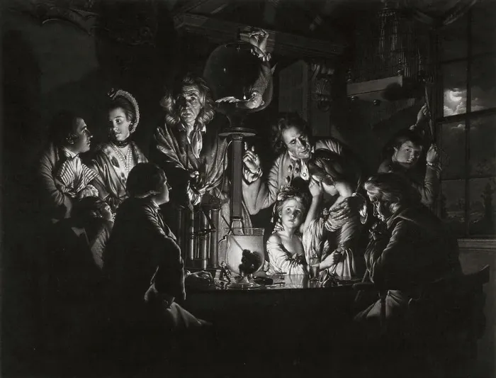 Framed Print : An Experiment on a Bird in the Air Pump (After Joseph Wright of Derby), 1769 Framed Print : An Experiment on a Bird in the Air Pump (After Joseph Wright of Derby), 1769