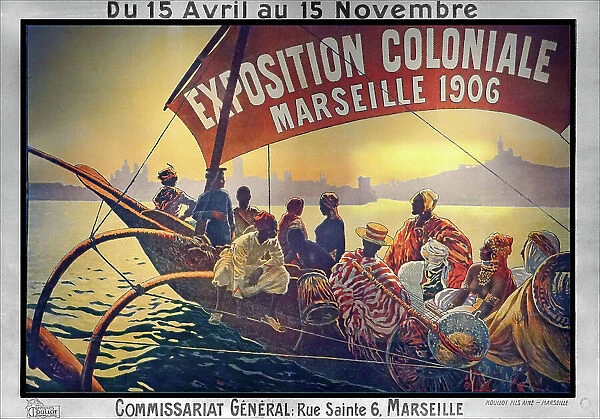 Exposition coloniale, Marseille, 1906. Creator: Dellepiane, David (1866-1932)