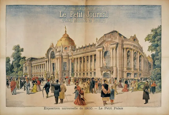 Framed Print : Exposition Universelle de 1900. Le Petit Palais, 1900. Creator: Meyer, Henri (1844-1899) Framed Print : Exposition Universelle de 1900. Le Petit Palais, 1900. Creator: Meyer, Henri (1844-1899)