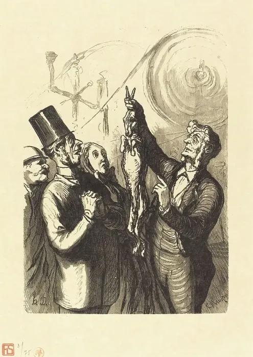 Framed Print : Exposition universelle: La Fabricant de chapeaux de feutre, 1867. Creator: Charles Maurand Framed Print : Exposition universelle: La Fabricant de chapeaux de feutre, 1867. Creator: Charles Maurand