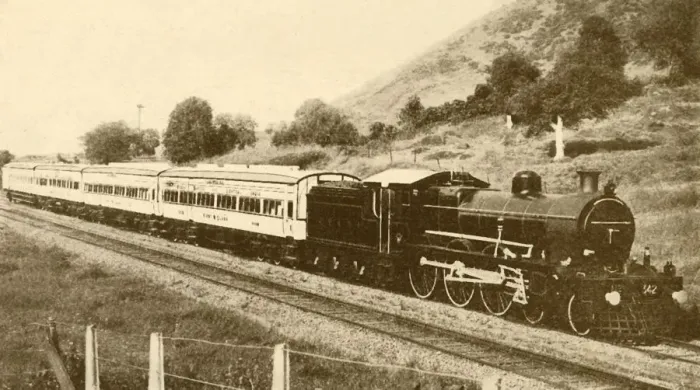 Framed Print : Express Train, Bombay, Baroda and Central India Railway, 1930. Creator: Unknown Framed Print : Express Train, Bombay, Baroda and Central India Railway, 1930. Creator: Unknown