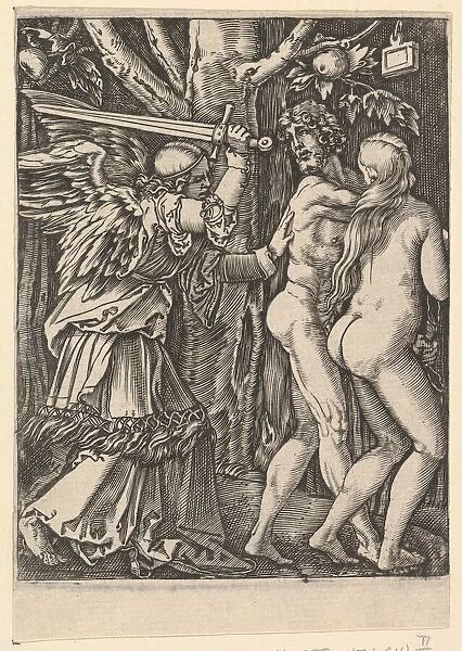 The Expulsion from the Paradise, after Dürer, ca. 1500-1534