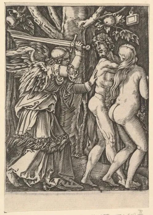 Framed Print : The Expulsion from the Paradise, after Dürer, ca. 1500-1534 Framed Print : The Expulsion from the Paradise, after Dürer, ca. 1500-1534