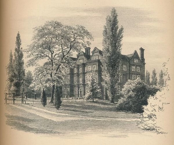 Exterior of Kew Palace, 1902. Artist: Thomas Robert Way