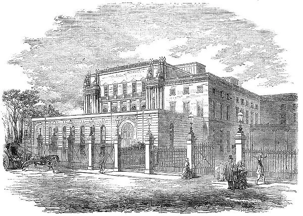 Exterior of the New Ball-Room, Buckingham Palace, 1856. Creator: Unknown