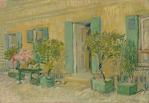 Exterior of a Restaurant in Asnières, 1887. Creator: Gogh, Vincent, van (1853-1890)