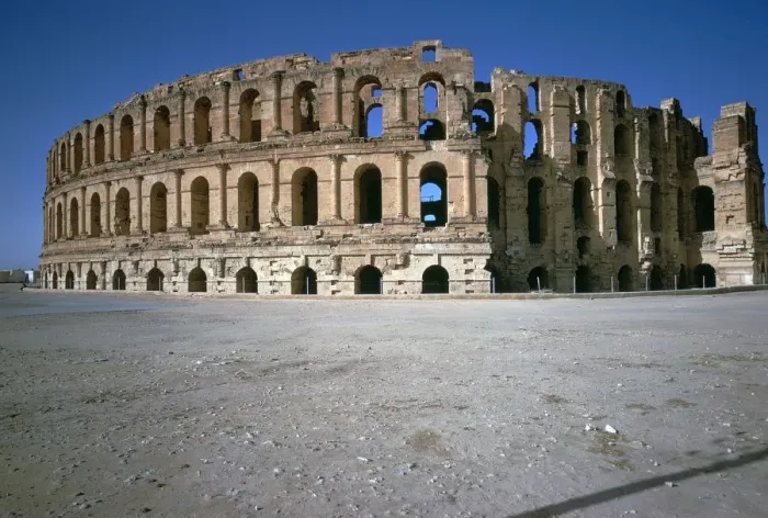Framed Print : Exterior of a Roman Colosseum, 3rd century Framed Print : Exterior of a Roman Colosseum, 3rd century