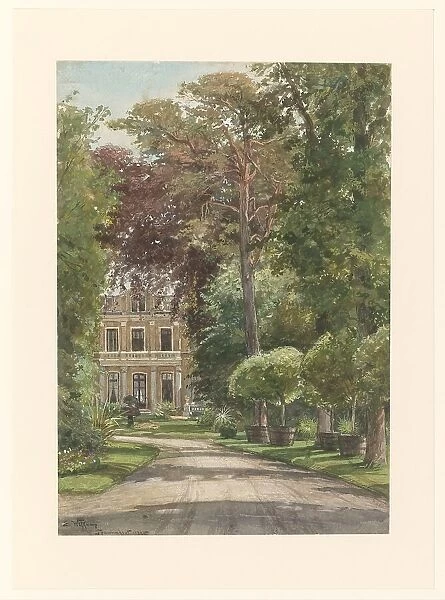 Exterior of the Spaarnhout, 1885. Creator: Ernst Witkamp