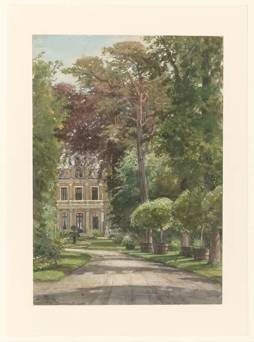Framed Print : Exterior of the Spaarnhout, 1885. Creator: Ernst Witkamp Framed Print : Exterior of the Spaarnhout, 1885. Creator: Ernst Witkamp
