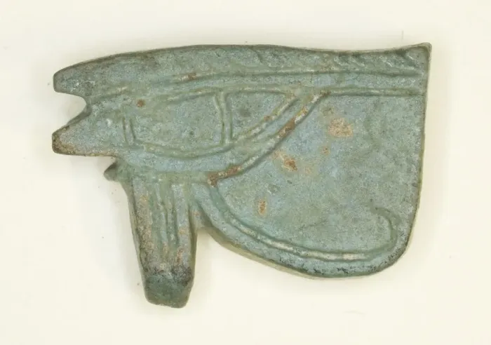 Framed Print : Eye of Horus (Wedjat) Amulet, Egypt, Late Period, Dynasty 26-31 (664-332 BCE)