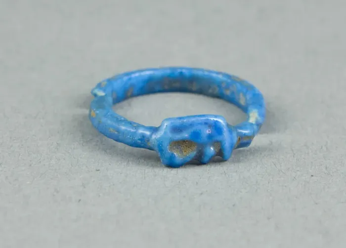 Framed Print : Eye of Horus (Wedjat) Finger Ring, Egypt, New Kingdom, late Dynasty 18 (about 1325 BCE) Framed Print : Eye of Horus (Wedjat) Finger Ring, Egypt, New Kingdom, late Dynasty 18 (about 1325 BCE)