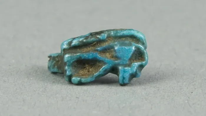 Framed Print : Eye of Horus (Wedjat) Finger Ring, Egypt, New Kingdom, Dynasty 18 (about 1350 BCE) Framed Print : Eye of Horus (Wedjat) Finger Ring, Egypt, New Kingdom, Dynasty 18 (about 1350 BCE)