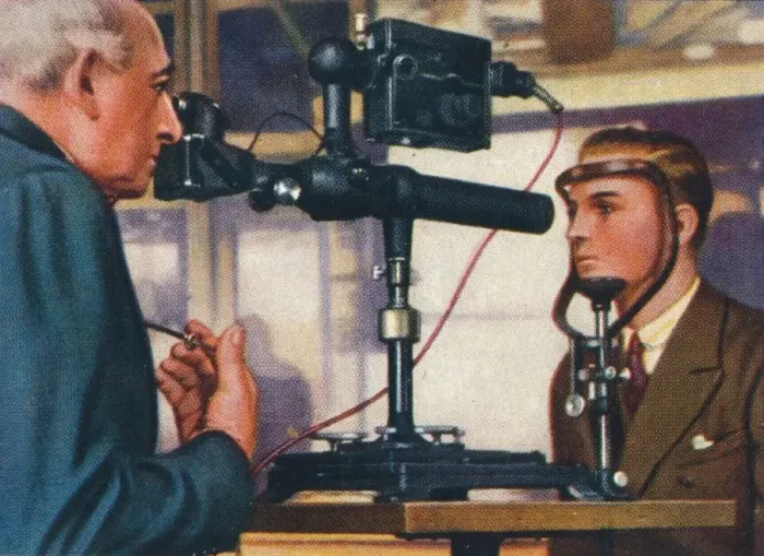 Framed Print : Eye-prints, 1938