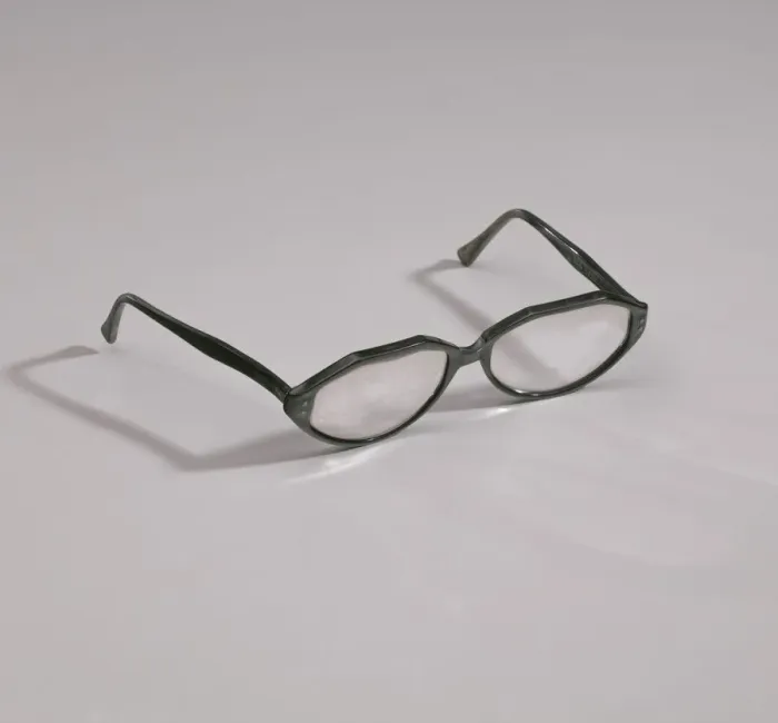 Framed Print : Eyeglasses from Maes Millinery Shop, 1941-1994. Creator: Sherman Optical USA Framed Print : Eyeglasses from Maes Millinery Shop, 1941-1994. Creator: Sherman Optical USA
