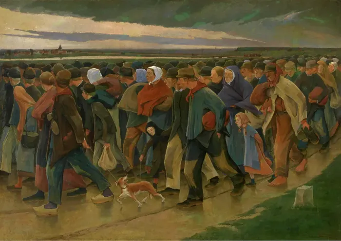 Framed Print : Last Eyesight, 1896. Creator: Eugene Laermans Framed Print : Last Eyesight, 1896. Creator: Eugene Laermans