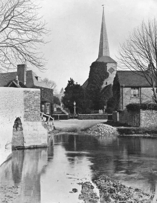 Framed Print : Eynsford, Kent, 1924-1926. Artist: E Bastard Framed Print : Eynsford, Kent, 1924-1926. Artist: E Bastard
