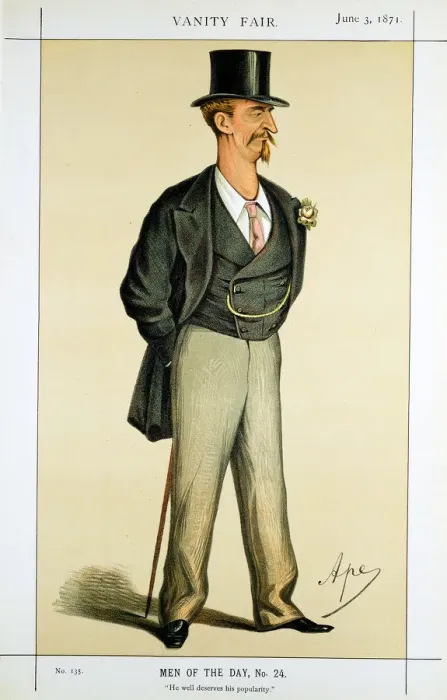 Framed Print : Eyre Massey Shaw, British firefighter, 1871. Artist: Carlo Pellegrini Framed Print : Eyre Massey Shaw, British firefighter, 1871. Artist: Carlo Pellegrini