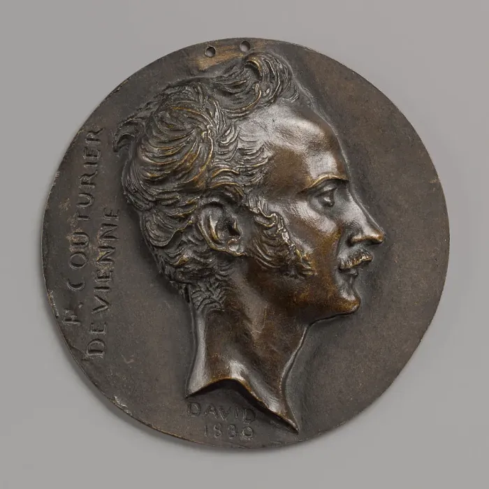 Framed Print : F. Couturier, 1830. Creator: Pierre-Jean David d'Angers Framed Print : F. Couturier, 1830. Creator: Pierre-Jean David d'Angers