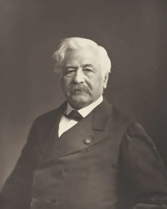 Framed Print : F. de Lesseps, c. 1876. Creator: Nadar Framed Print : F. de Lesseps, c. 1876. Creator: Nadar