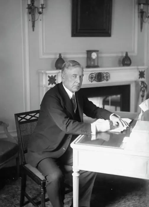 Framed Print : F. Lowden, seated at desk, writing, 1919. Creator: Bain News Service Framed Print : F. Lowden, seated at desk, writing, 1919. Creator: Bain News Service