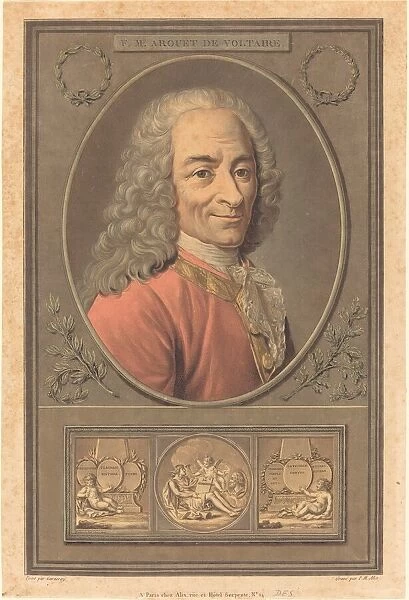 F. M. Arouet de Voltaire. Creator: Pierre Michel Alix