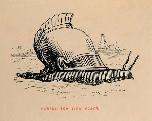 Fabius, the slow coach, 1852. Artist: John Leech