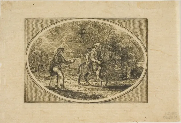 Framed Print : Fable, n. d. Creator: Thomas Bewick Framed Print : Fable, n. d. Creator: Thomas Bewick