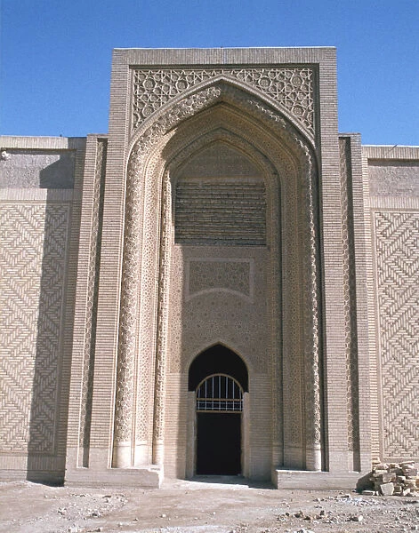 Facade of the Abbasid Palace, Baghdad, Iraq, 1977