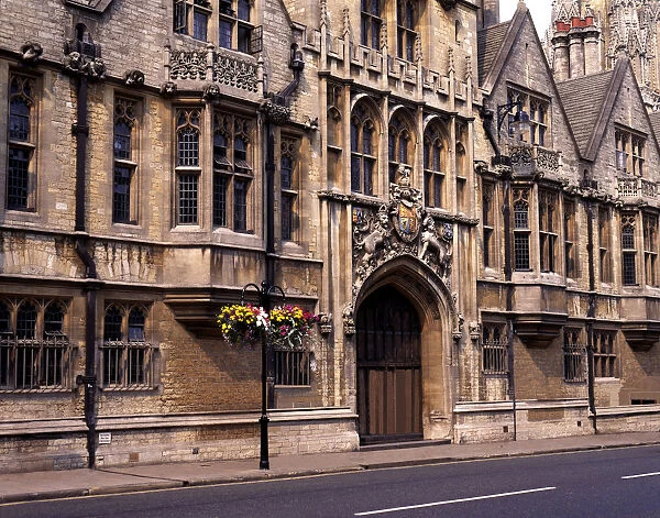 Facade of Brasenose College, Oxford