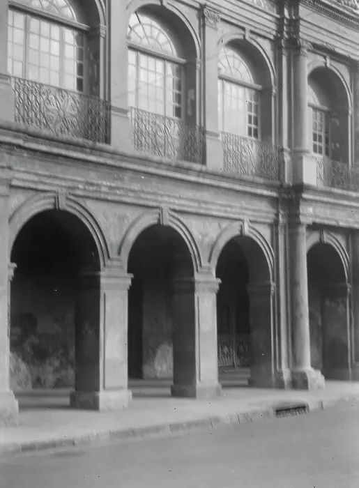 Framed Print : Facade of the Cabildo, the old Spanish town hall, New Orleans, between 1920 and 1926. Creator: Arnold Genthe Framed Print : Facade of the Cabildo, the old Spanish town hall, New Orleans, between 1920 and 1926. Creator: Arnold Genthe