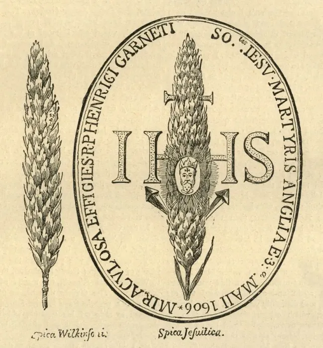 Framed Print : The Face in the Straw. - From Abbots Anthologia, 1613, (1897). Creator: Unknown Framed Print : The Face in the Straw. - From Abbots Anthologia, 1613, (1897). Creator: Unknown