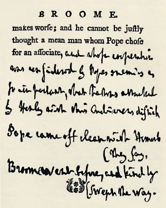 Framed Print : Facsimile of a corrected proof by Johnson of his Lives of the Poets, from the original Framed Print : Facsimile of a corrected proof by Johnson of his Lives of the Poets, from the original