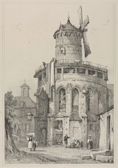 Framed Print : Facsimiles of Sketches Made in Flanders and Germany: On the Walls, Cologne, 1833. Creator Framed Print : Facsimiles of Sketches Made in Flanders and Germany: On the Walls, Cologne, 1833. Creator