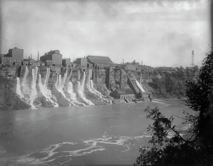 Framed Print : Factories, The, between 1880 and 1899. Creator: Unknown Framed Print : Factories, The, between 1880 and 1899. Creator: Unknown