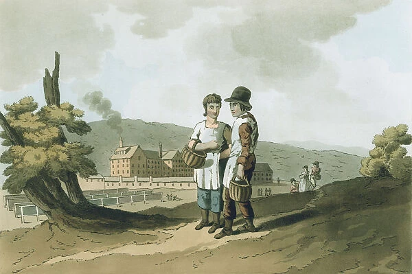 The Factory Children, 1814. Artist: George Walker of Seacroft