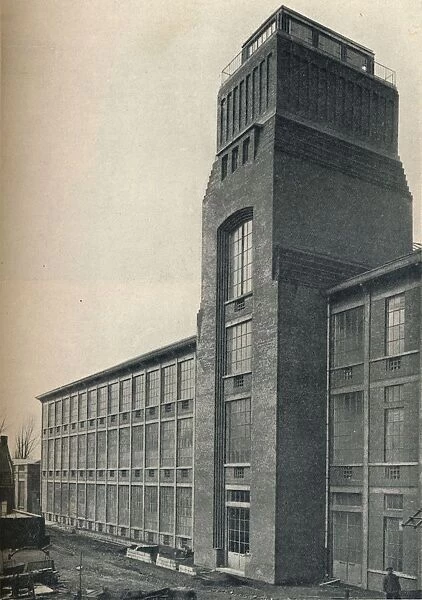 Factory of the Etablissements Nicolle, Wambrechies (Nord), architect, Andre Granet, c1928